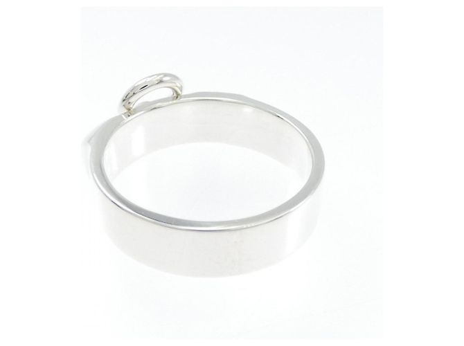 Ring Anello Collier de Chien Hermès Argento - vista 3