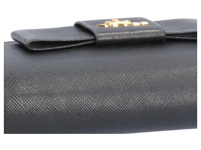Saffiano Schultertasche von Prada Schwarz - Ansicht 11