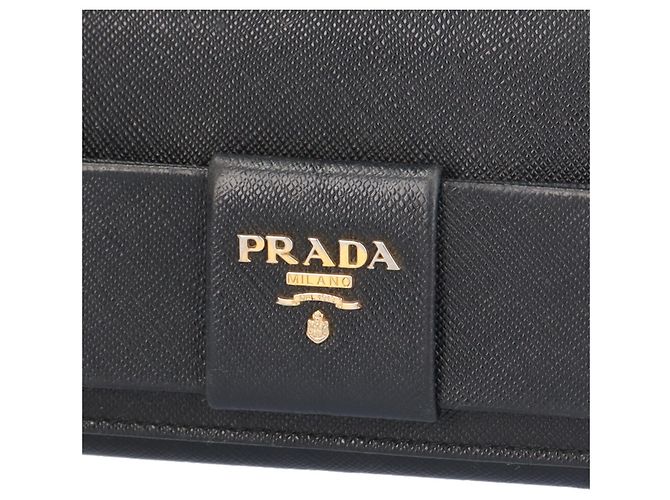 Saffiano Schultertasche von Prada Schwarz - Ansicht 12