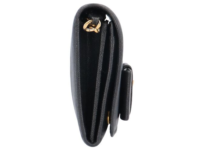 Saffiano Schultertasche von Prada Schwarz - Ansicht 4