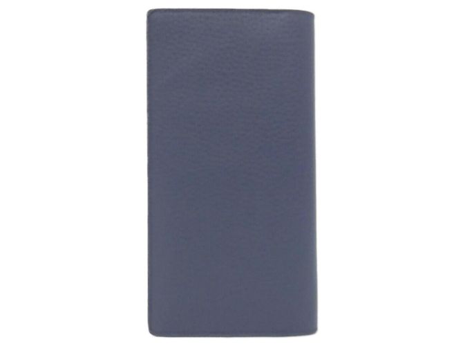 Portafoglio Brazza in Taurillon Louis Vuitton Blu navy - vista 2