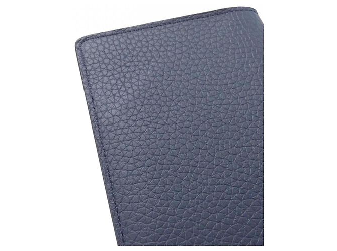 Portafoglio Brazza in Taurillon Louis Vuitton Blu navy - vista 4