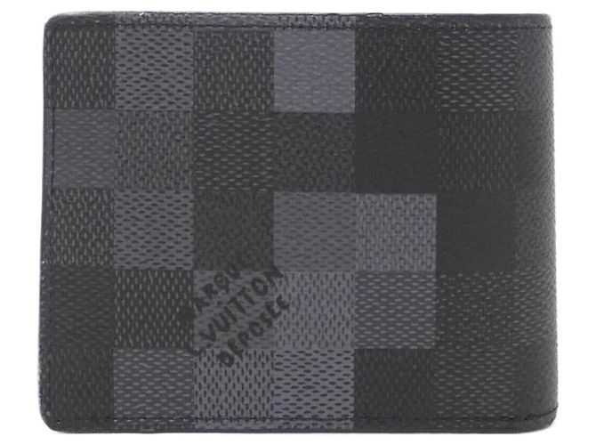 Portafoglio Slender Damouflage Louis Vuitton M14927 Nero - vista 2