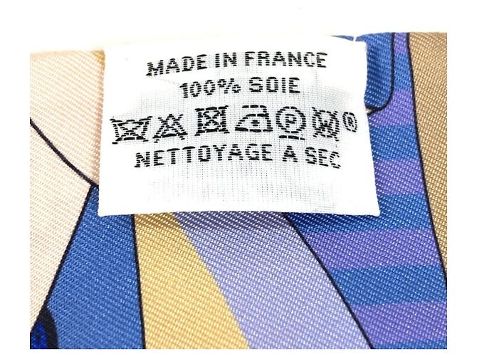Silk In Hermès Foulard Twilly HERMES Blu - vista 8