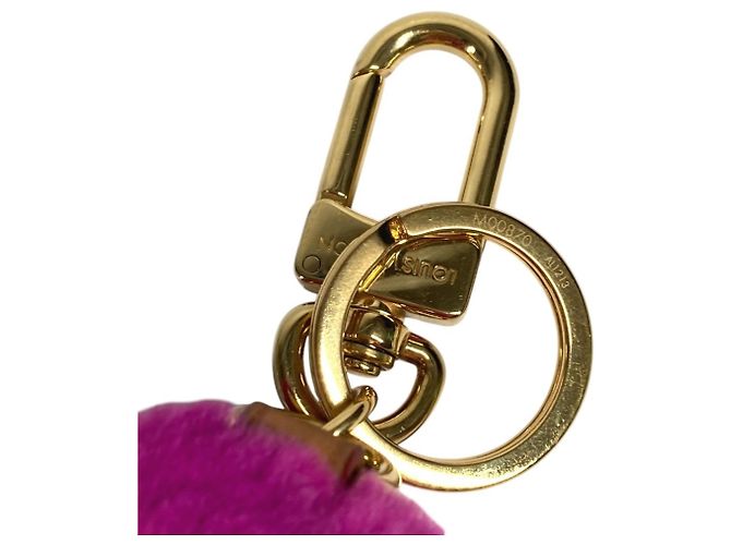 Vivienne Louis Vuitton Plüsch Schlüsselanhänger Pink Beige - Ansicht 4