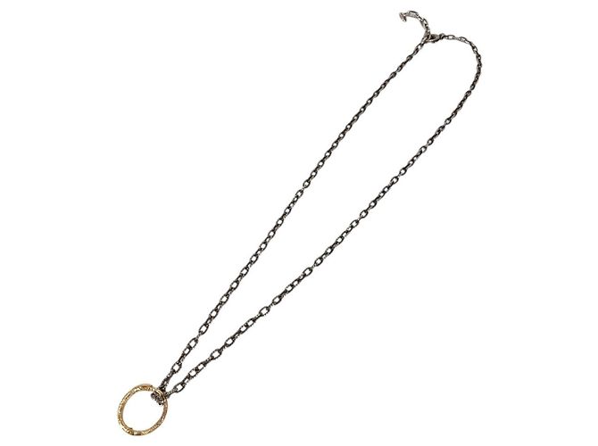 Collana a catena Ouroboros in oro 18K Gucci Argento D'oro - vista 3