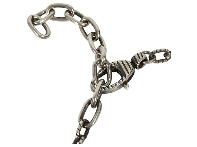Collana a catena Ouroboros in oro 18K Gucci Argento D'oro - vista 4