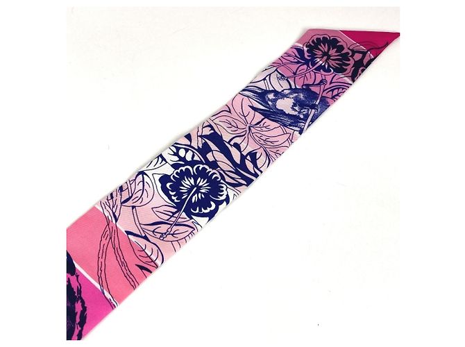 Foulard Twilly Jungle Love di Hermès Multicolore - vista 4