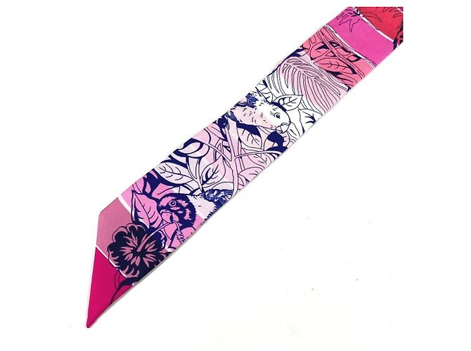 Foulard Twilly Jungle Love di Hermès Multicolore - vista 5
