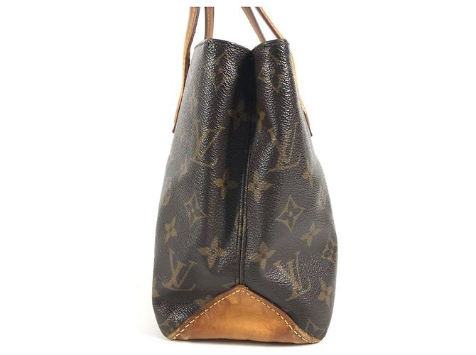 Borsa Tote Louis Vuitton Monogram Wilshire PM Marrone Monogramma - vista 4