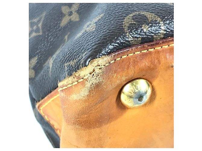 Borsa Tote Louis Vuitton Monogram Wilshire PM Marrone Monogramma - vista 7