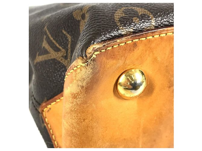 Borsa Tote Louis Vuitton Monogram Wilshire PM Marrone Monogramma - vista 9