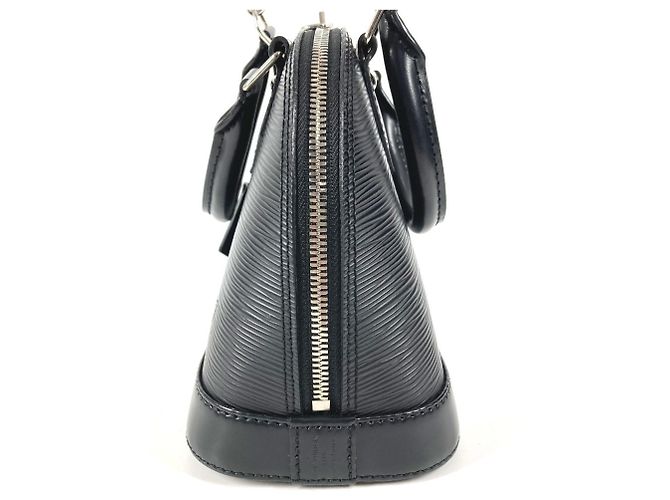 Louis Vuitton Epi Alma BB Umhängetasche Schwarz - Ansicht 3
