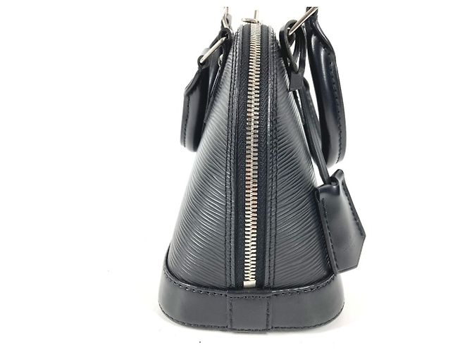 Louis Vuitton Epi Alma BB Umhängetasche Schwarz - Ansicht 4