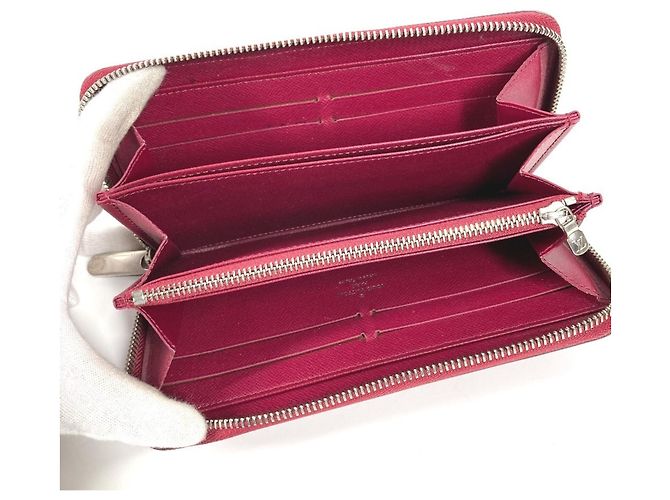 Louis Vuitton Epi Zippy Langbörse Pink Lila Fuschia - Ansicht 11