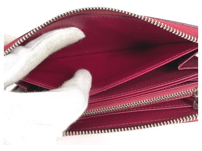 Louis Vuitton Epi Zippy Langbörse Pink Lila Fuschia - Ansicht 15