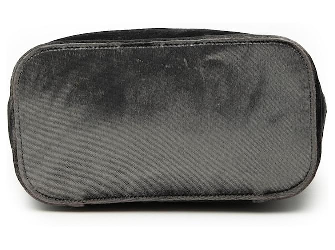 Gucci Silbernes Samt-Eimer - Ansicht 3