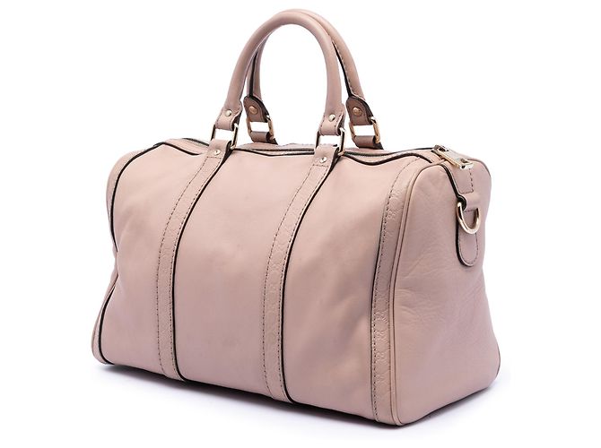 Gucci Joy Boston Tasche aus Kalbsleder mit Microguccissima in Rosa Medium - Ansicht 2