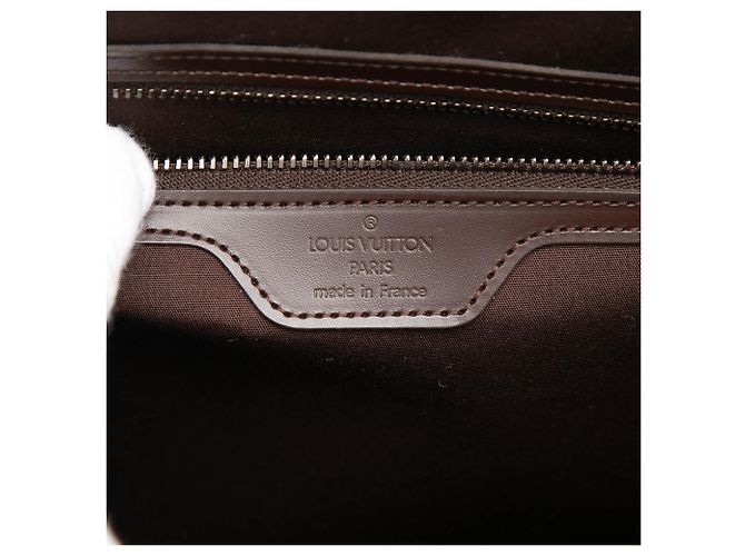 Louis Vuitton Saint Tropez in Epi marrone - vista 5