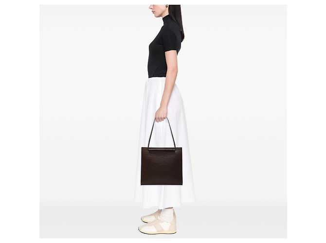 Louis Vuitton Saint Tropez in Epi marrone - vista 7