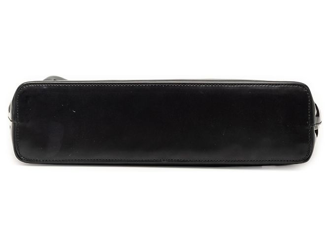 Borsa a spalla in pelle perforata nera Prada Nero - vista 3