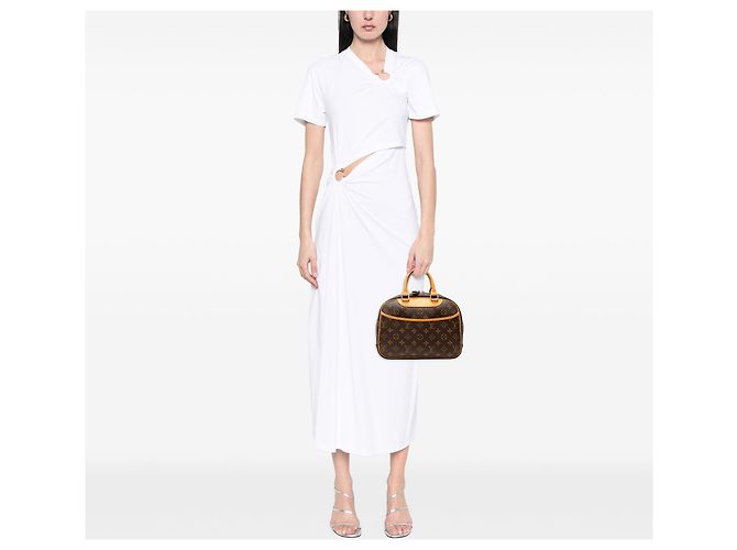 Louis Vuitton Trouville Monogram Marrone - vista 7
