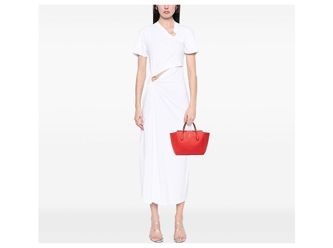 Borsa a mano mini in pelle rossa Gucci - vista 7