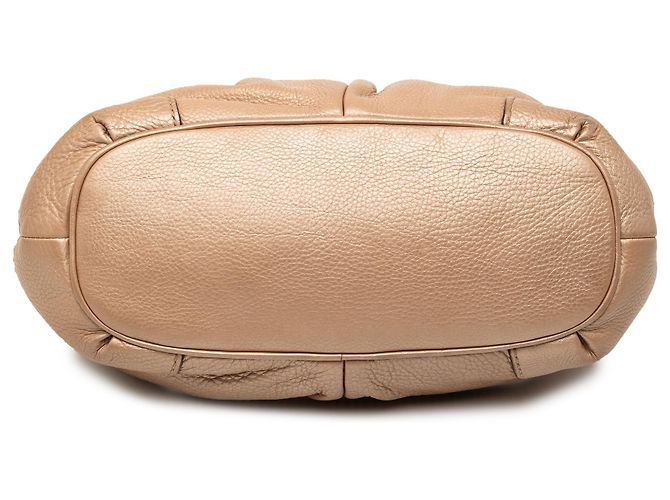 Borsa Sukey in pelle di vitello dorata Gucci D'oro - vista 3