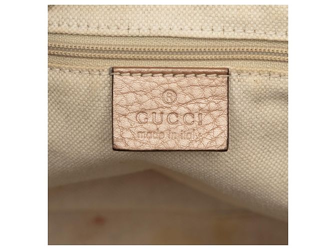 Borsa Sukey in pelle di vitello dorata Gucci D'oro - vista 6