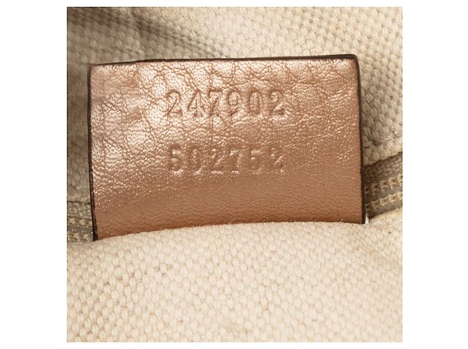 Borsa Sukey in pelle di vitello dorata Gucci D'oro - vista 7
