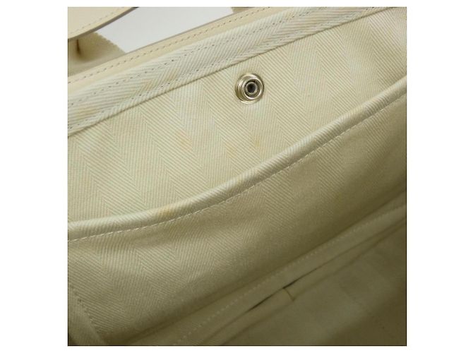 Borsa a mano Hermès Valparaiso PM Bianco - vista 10