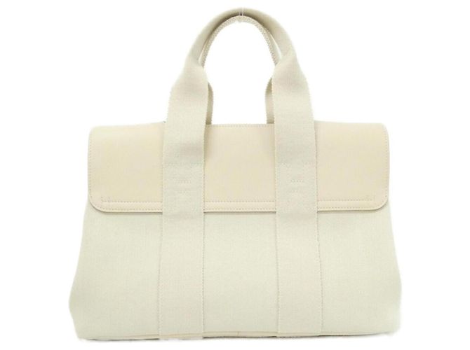 Borsa a mano Hermès Valparaiso PM Bianco - vista 2