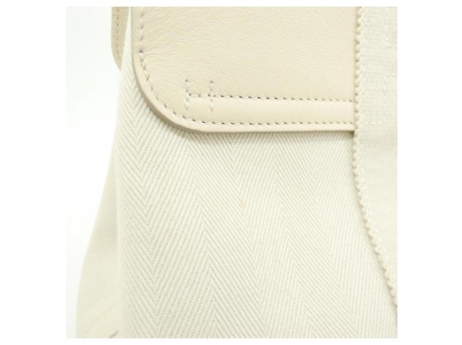 Borsa a mano Hermès Valparaiso PM Bianco - vista 4