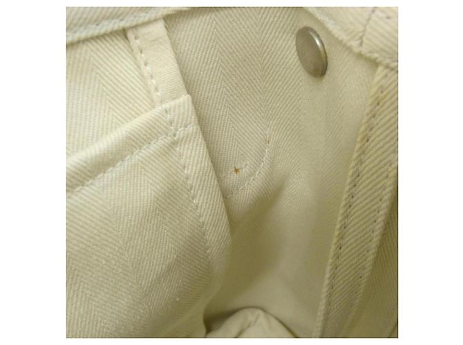 Borsa a mano Hermès Valparaiso PM Bianco - vista 9