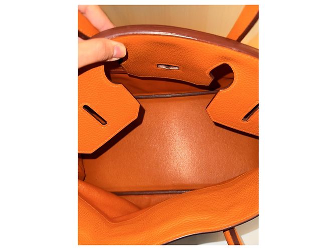 Hermès Birkin JPG Clemence 42 Orange - Ansicht 32