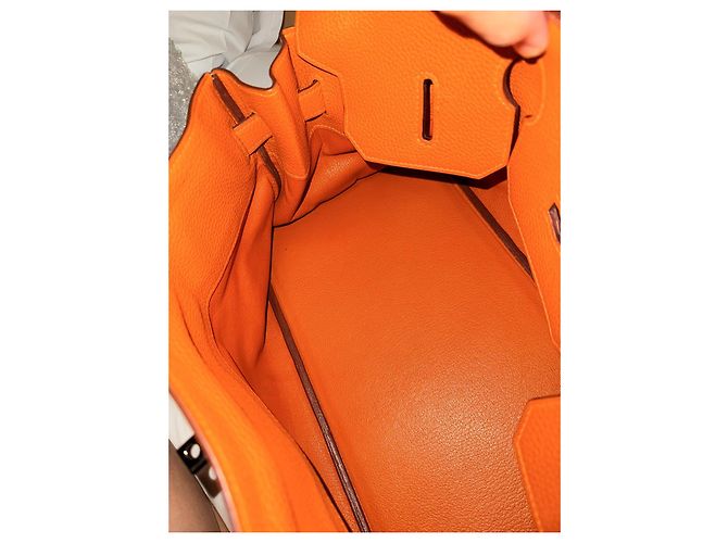 Hermès Birkin JPG Clemence 42 Orange - Ansicht 33