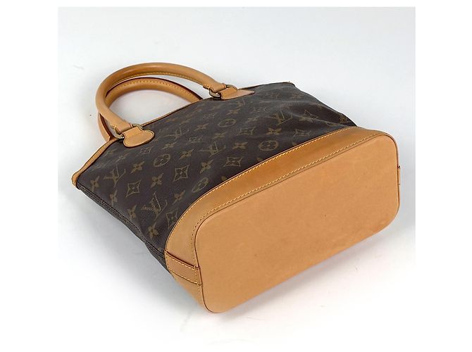 Borsa Tote Lockit di Louis Vuitton Marrone Monogramma - vista 2
