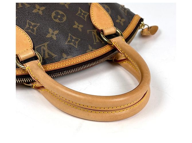Borsa Tote Lockit di Louis Vuitton Marrone Monogramma - vista 5