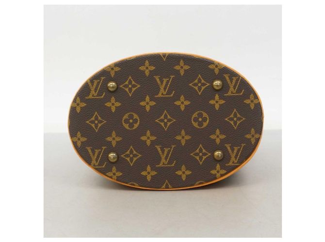 Borsa Tote Bucket PM Monogram Louis Vuitton Marrone - vista 3