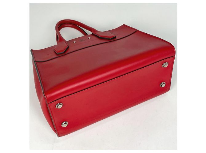 Borsa City Steamer PM Louis Vuitton Rosso - vista 2