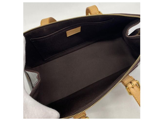 Borsa Louis Vuitton Vernis Rosewood Avenue Bordò - vista 4