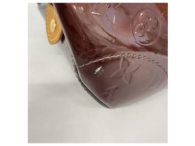 Borsa Louis Vuitton Vernis Rosewood Avenue Bordò - vista 6