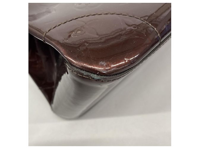Borsa Louis Vuitton Vernis Rosewood Avenue Bordò - vista 7