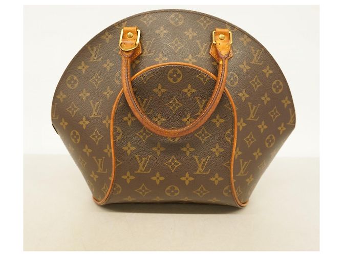 Borsa Louis Vuitton Monogram Ellipse MM Marrone - vista 12