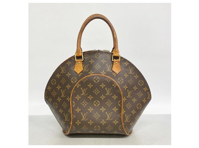 Bolsa de mão Ellipse MM Monograma Louis Vuitton Marrom - vista 11