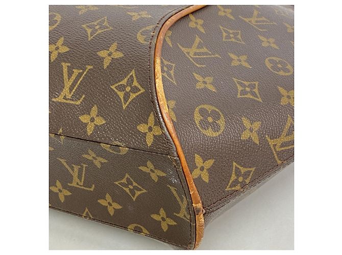 Bolsa de mão Ellipse MM Monograma Louis Vuitton Marrom - vista 6