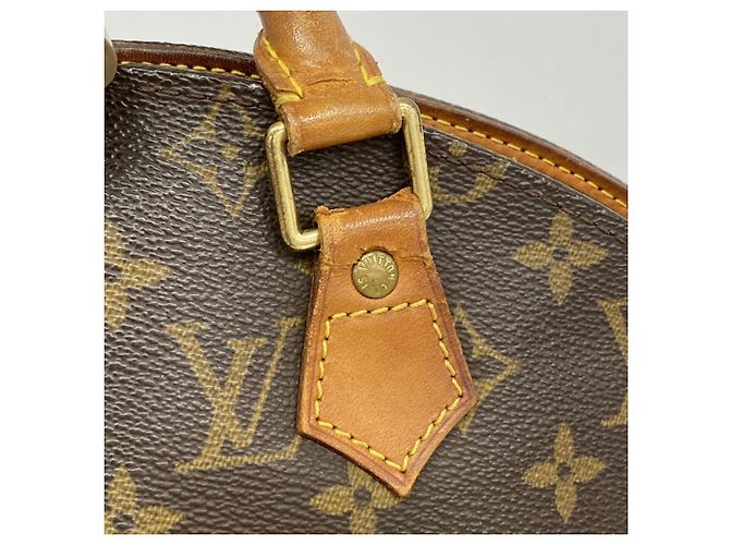 Bolsa de mão Ellipse MM Monograma Louis Vuitton Marrom - vista 8