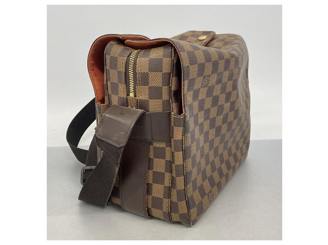 Borsa a Spalla Louis Vuitton Damier Naviglio N45255 in Ebano Damier ebene - vista 2