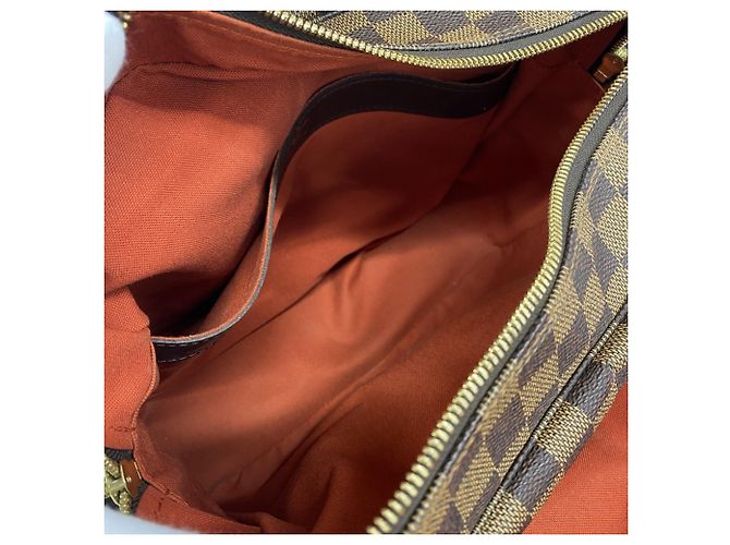 Borsa a Spalla Louis Vuitton Damier Naviglio N45255 in Ebano Damier ebene - vista 4