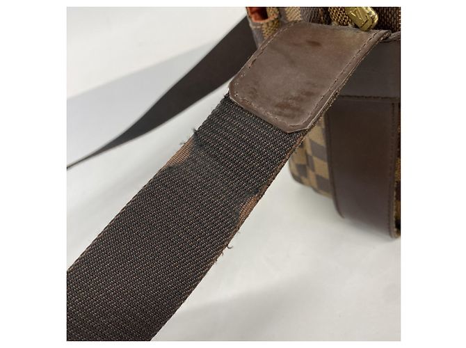 Borsa a Spalla Louis Vuitton Damier Naviglio N45255 in Ebano Damier ebene - vista 6